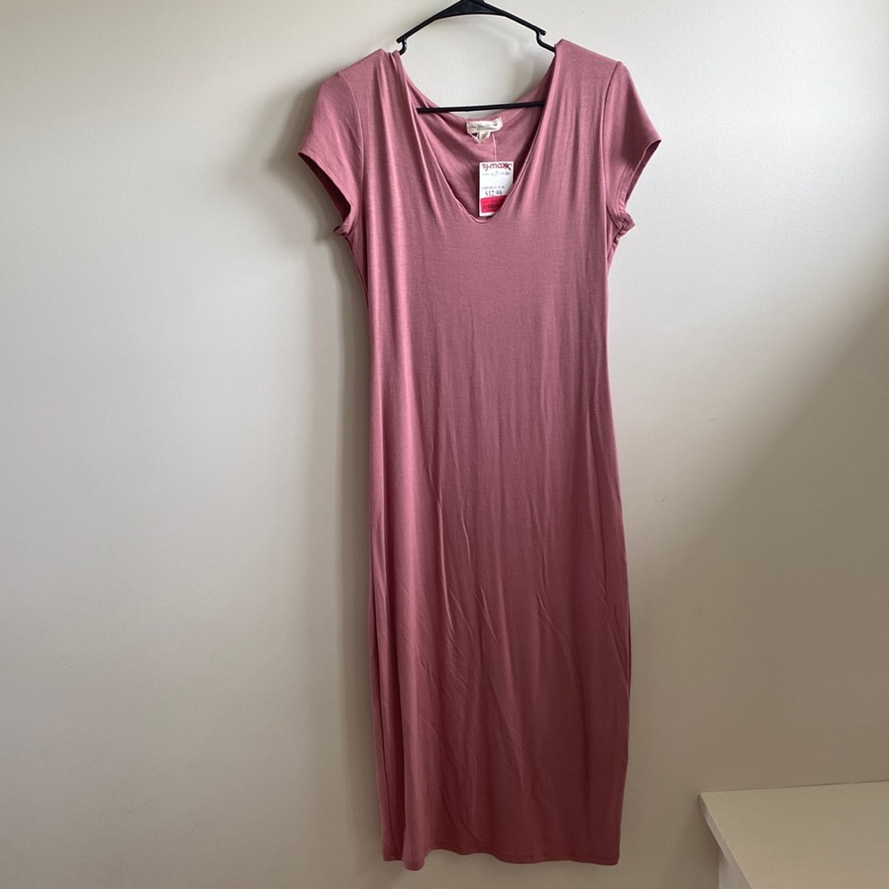 Form Fitting Maxi Dress